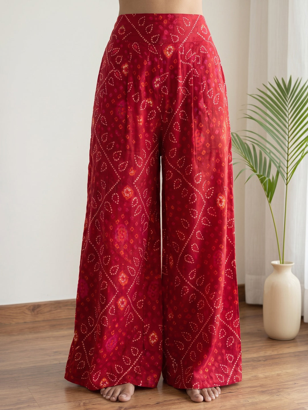 Printed Cotton Blend Kurta Set