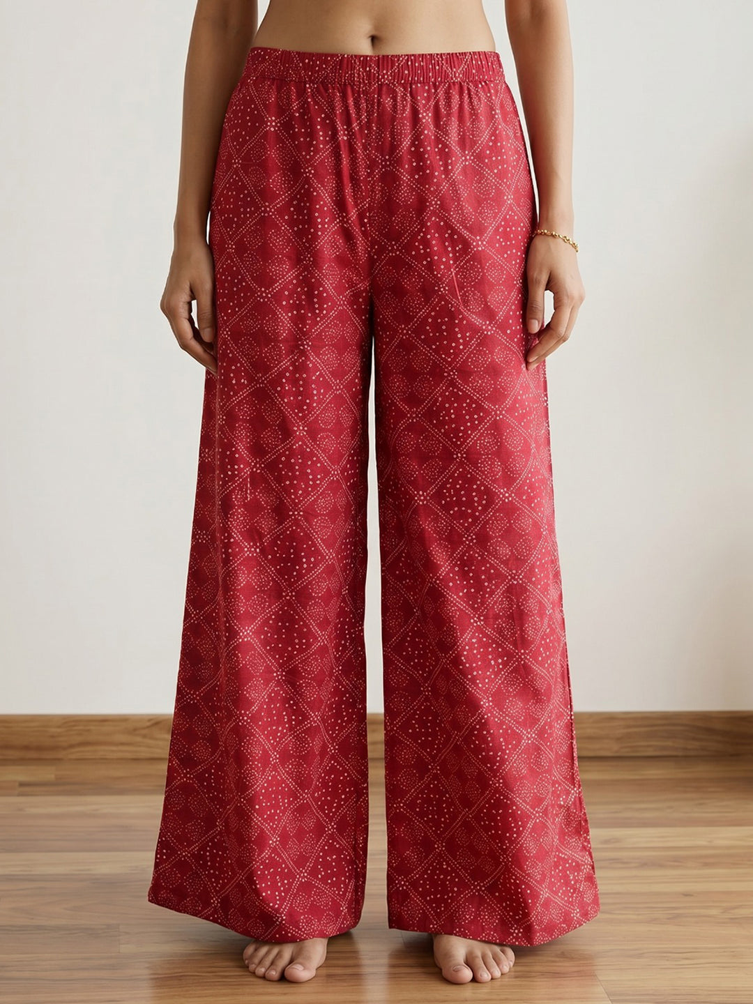 Printed Cotton Blend Kurta Set