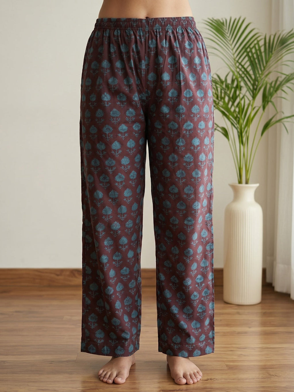 Printed Cotton Blend Kurta Set