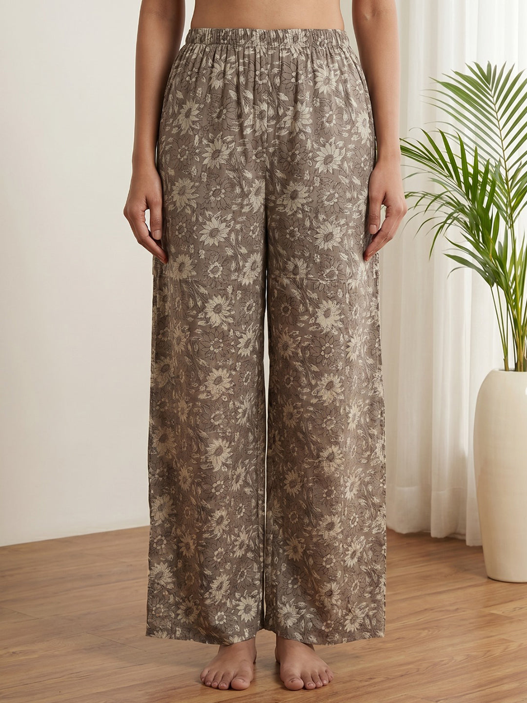 Printed Cotton Blend Kurta Set
