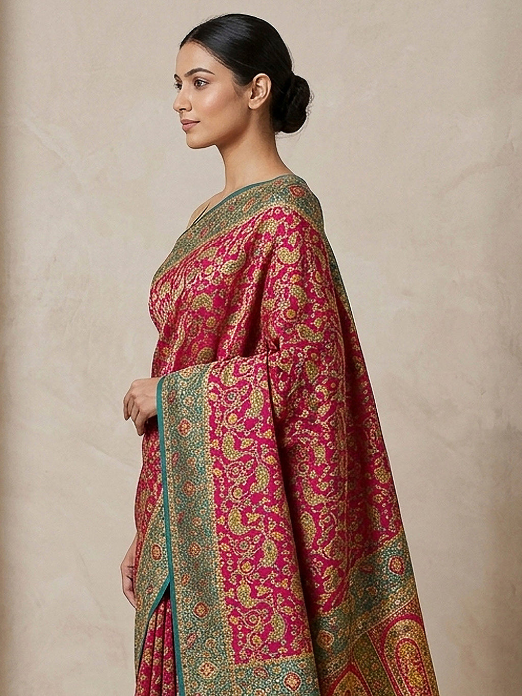 Rani Art Silk Printed Saree