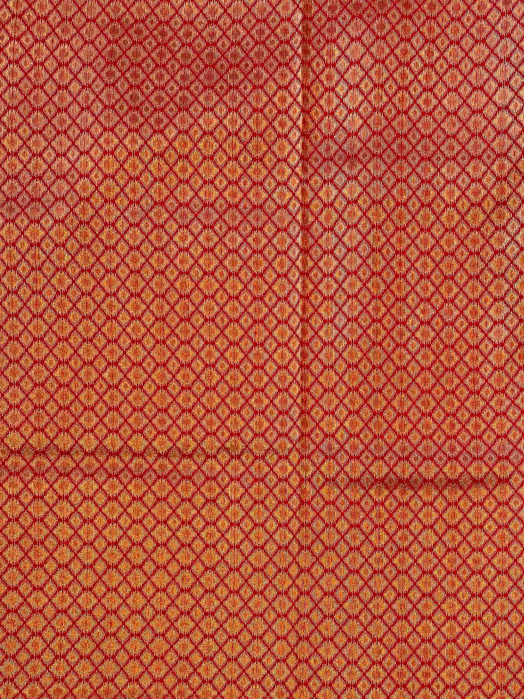 Bottle Green Woven Design Art Silk Kanjivaram Saree