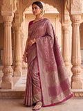 Rani Woven Design Art Silk Kanjivaram Saree