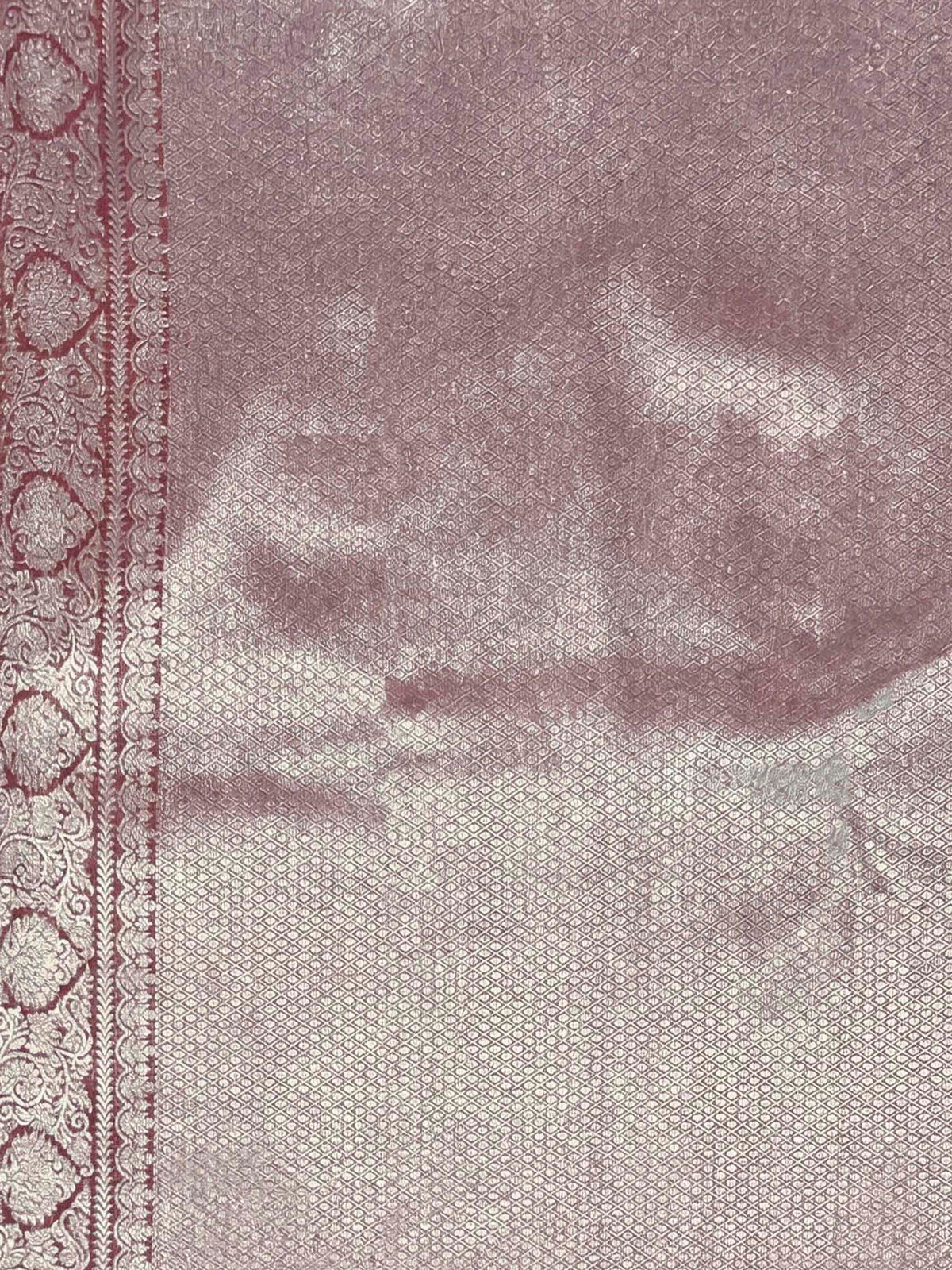 Maroon Woven Design Art Silk Kanjivaram Saree