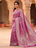 Rani Woven Design Art Silk Kanjivaram Saree