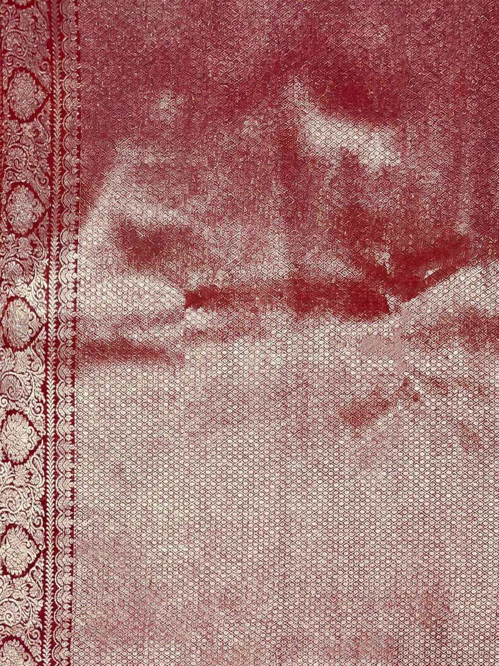 Red Woven Design Art Silk Kanjivaram Saree