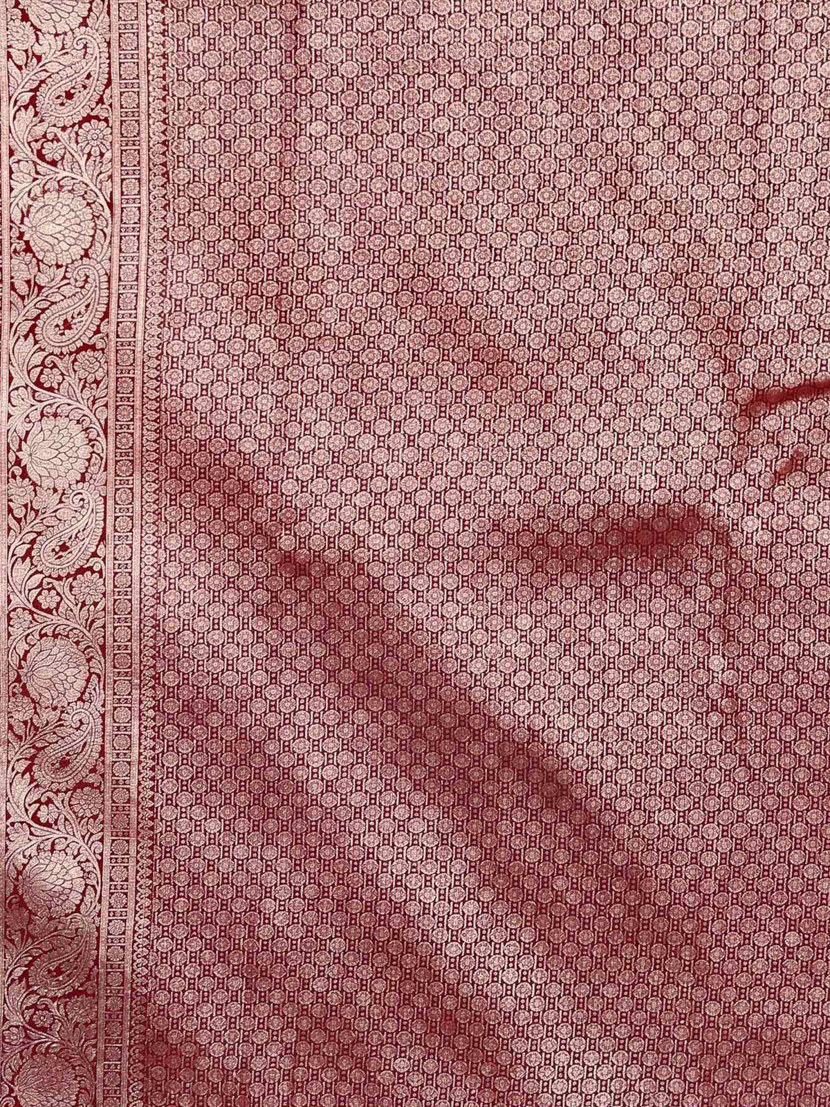 Red Woven Design Art Silk Kanjivaram Saree