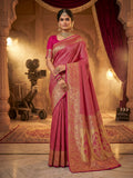 Rani Woven Design Art Silk Kanjivaram Saree