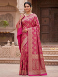 Rani Woven Design Art Silk Kanjivaram Saree