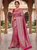 Rani Woven Design Art Silk Kanjivaram Saree