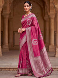 Rani Woven Design Art Silk Kanjivaram Saree