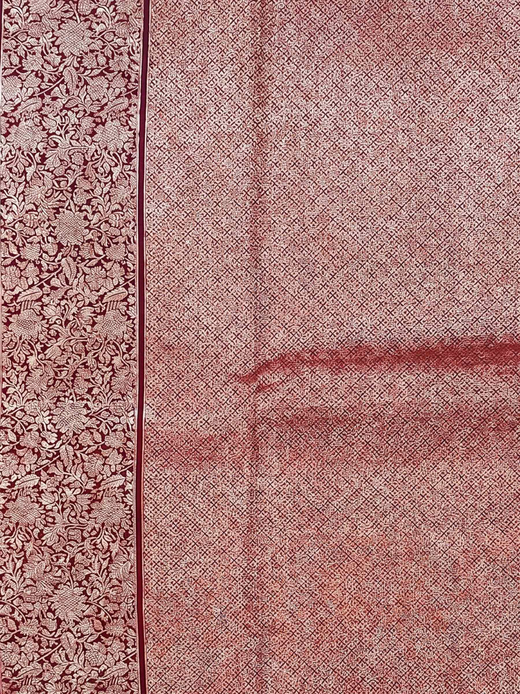 Red Woven Design Art Silk Kanjivaram Saree