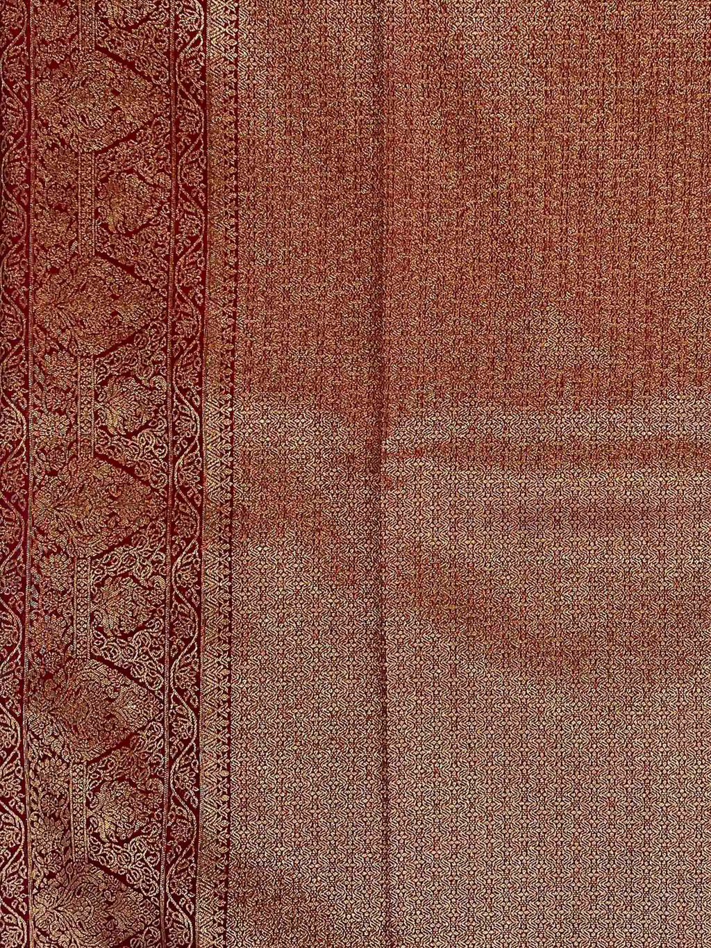 Maroon Woven Design Art Silk Kanjivaram Saree
