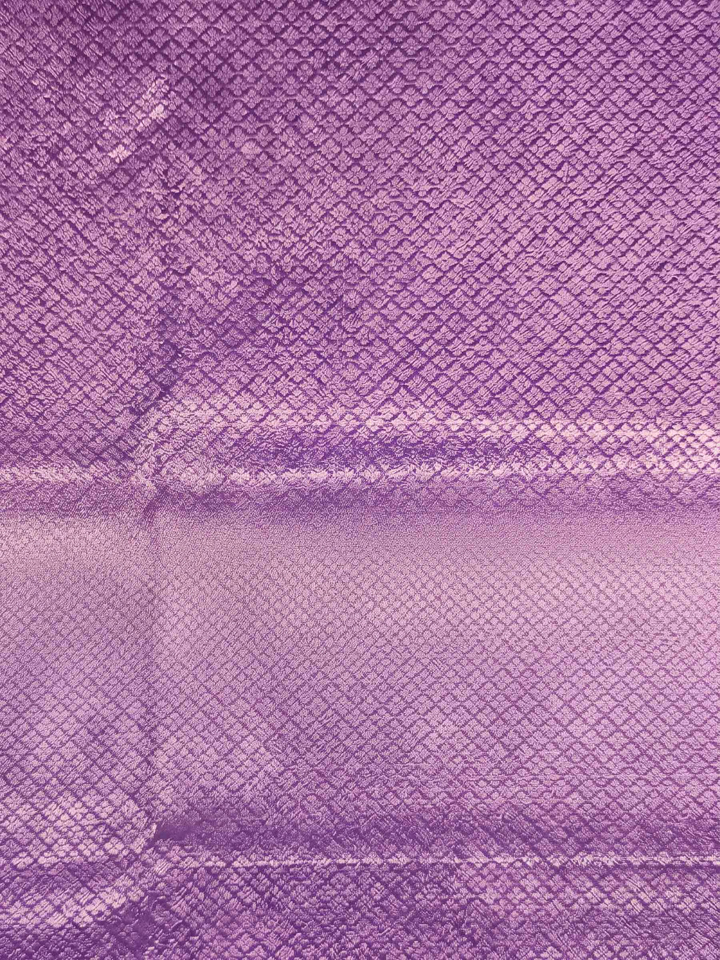 Lavender Woven Design Art Silk Kanjivaram Saree