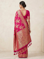 Rani Woven Design Dola Silk Saree