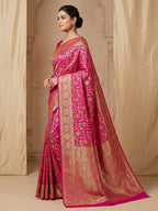 Rani Woven Design Dola Silk Saree