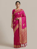 Rani Woven Design Dola Silk Saree