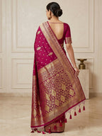Rani Woven Design Dola Silk Saree