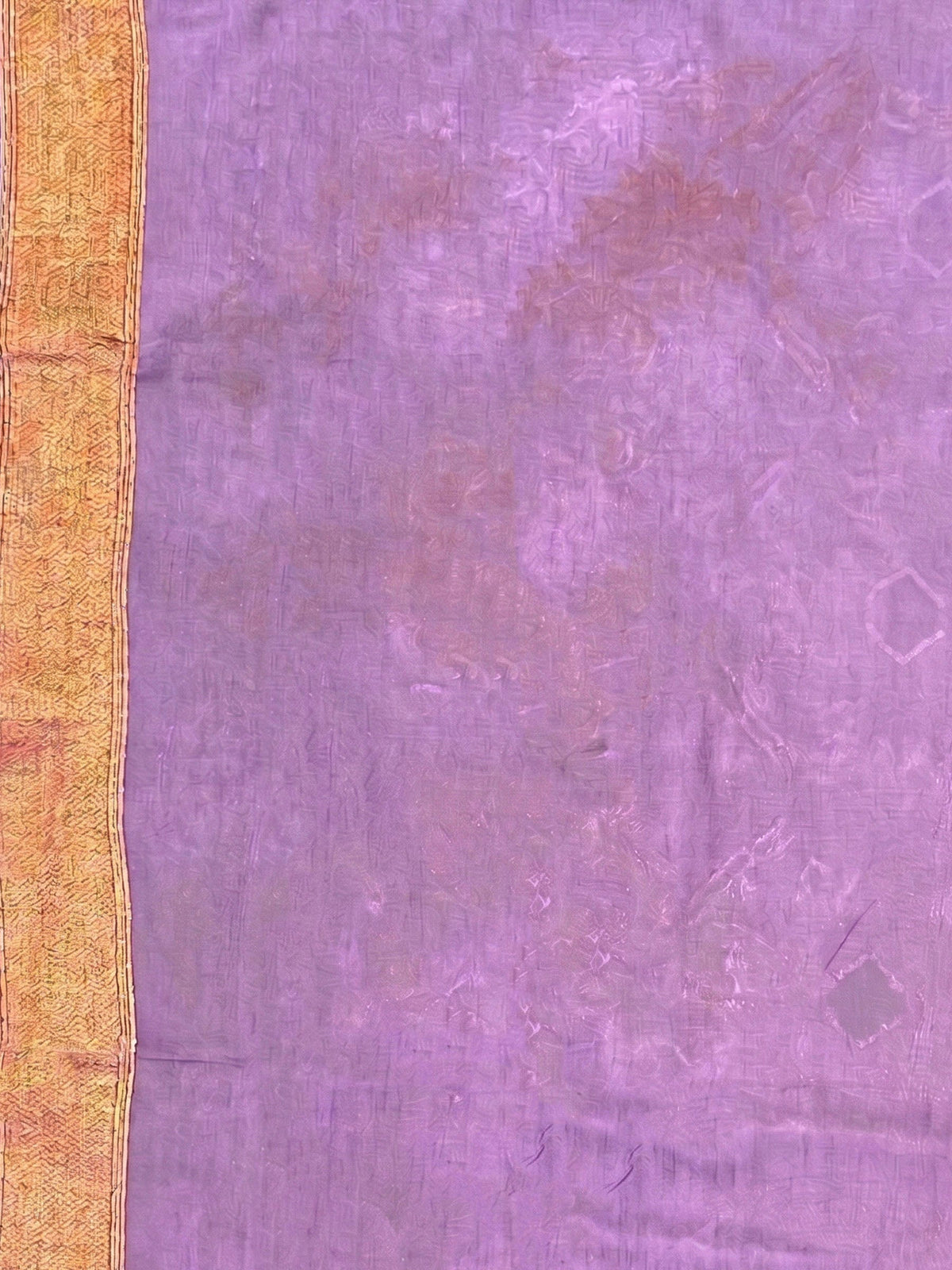 Lavender Woven Design Art Silk Kanjivaram Saree