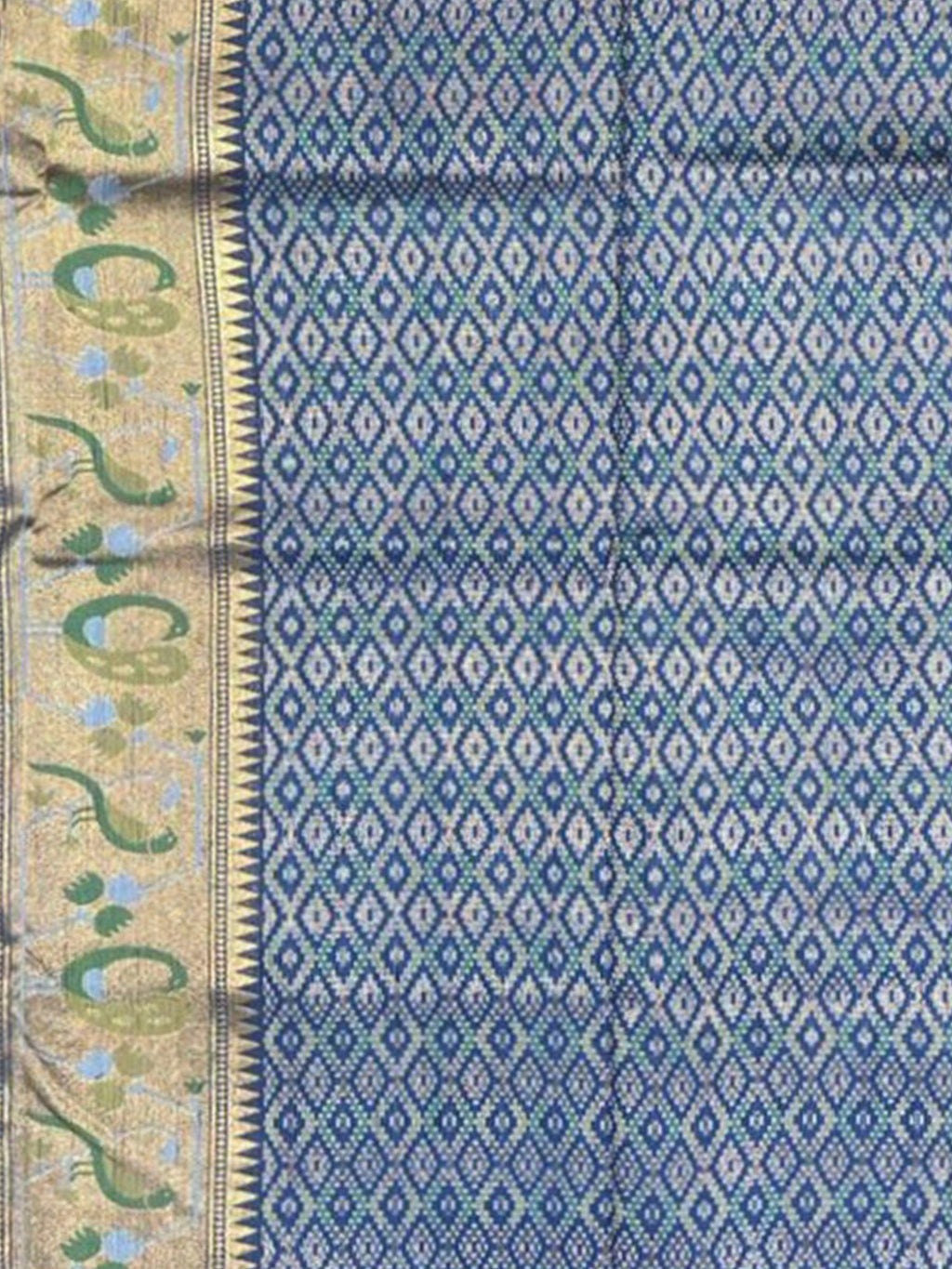 Lavender Woven Design Art Silk Kanjivaram Saree