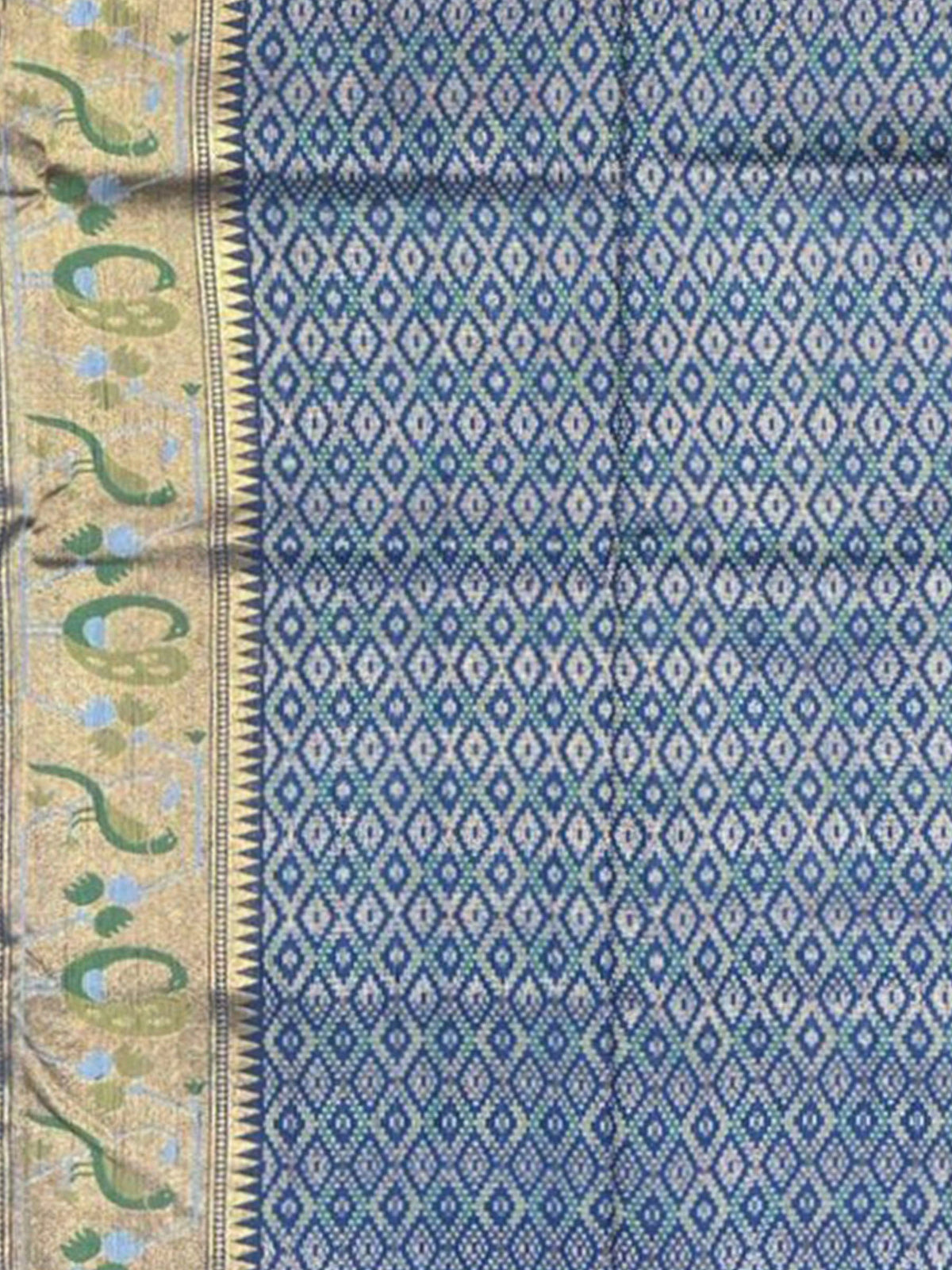 Lavender Woven Design Art Silk Kanjivaram Saree