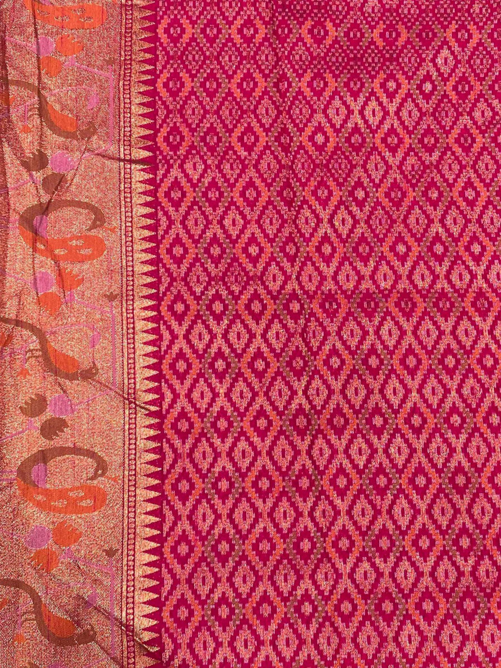 Navy Blue Woven Design Art Silk Kanjivaram Saree
