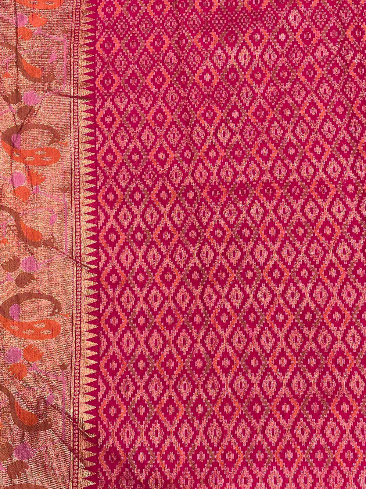 Sea Green Woven Design Art Silk Kanjivaram Saree