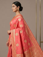 Gazari Woven Design Dola Silk Saree