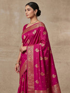 Rani Woven Design Dola Silk Saree
