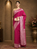Rani Woven Design Dola Silk Saree