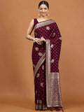 Rani Woven Design Dola Silk Saree