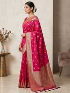 Rani Woven Design Dola Silk Saree