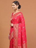 Rani Woven Design Dola Silk Saree