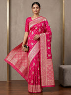 Rani Woven Design Dola Silk Saree