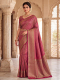 Rani Woven Design Art Silk Kanjivaram Saree