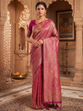 Rani Woven Design Art Silk Kanjivaram Saree