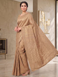Off White Woven Design Art Silk Kanjivaram Saree