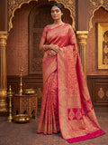 Rani Woven Design Art Silk Kanjivaram Saree