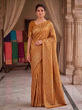 Yellow Woven Design Art Silk Kanjivaram Saree
