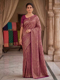 Maroon Woven Design Art Silk Kanjivaram Saree