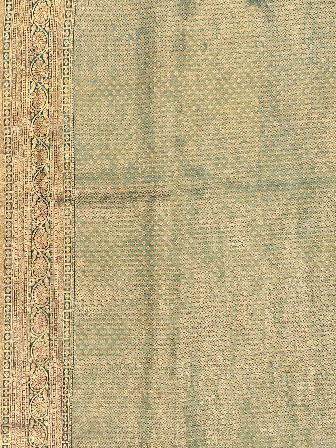 Pista Green Woven Design Art Silk Kanjivaram Saree