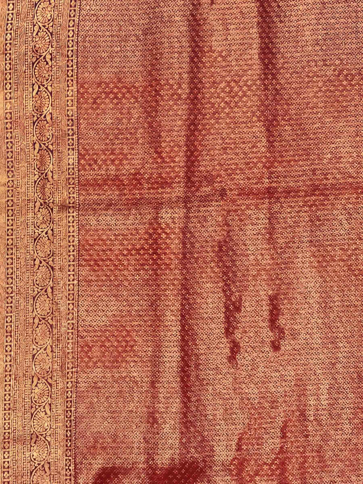 Red Woven Design Art Silk Kanjivaram Saree