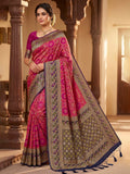 Rani Woven Design Art Silk Kanjivaram Saree