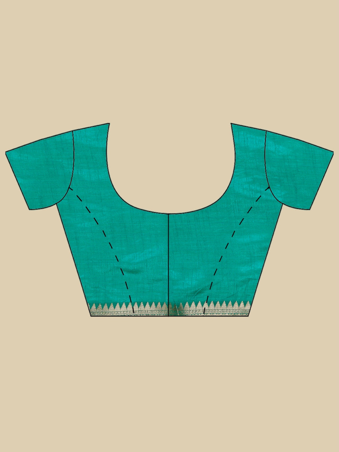 Green Woven Design Art Silk Saree