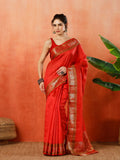 Woven Design Tussar Silk Saree