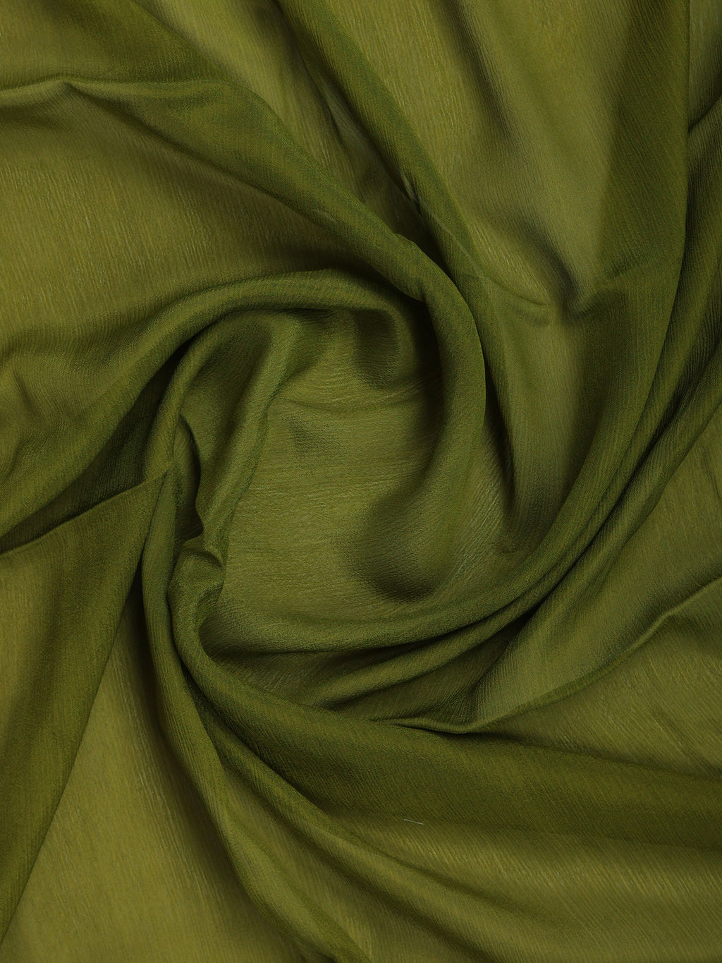 Mehndi Zari Work Chiffon Saree