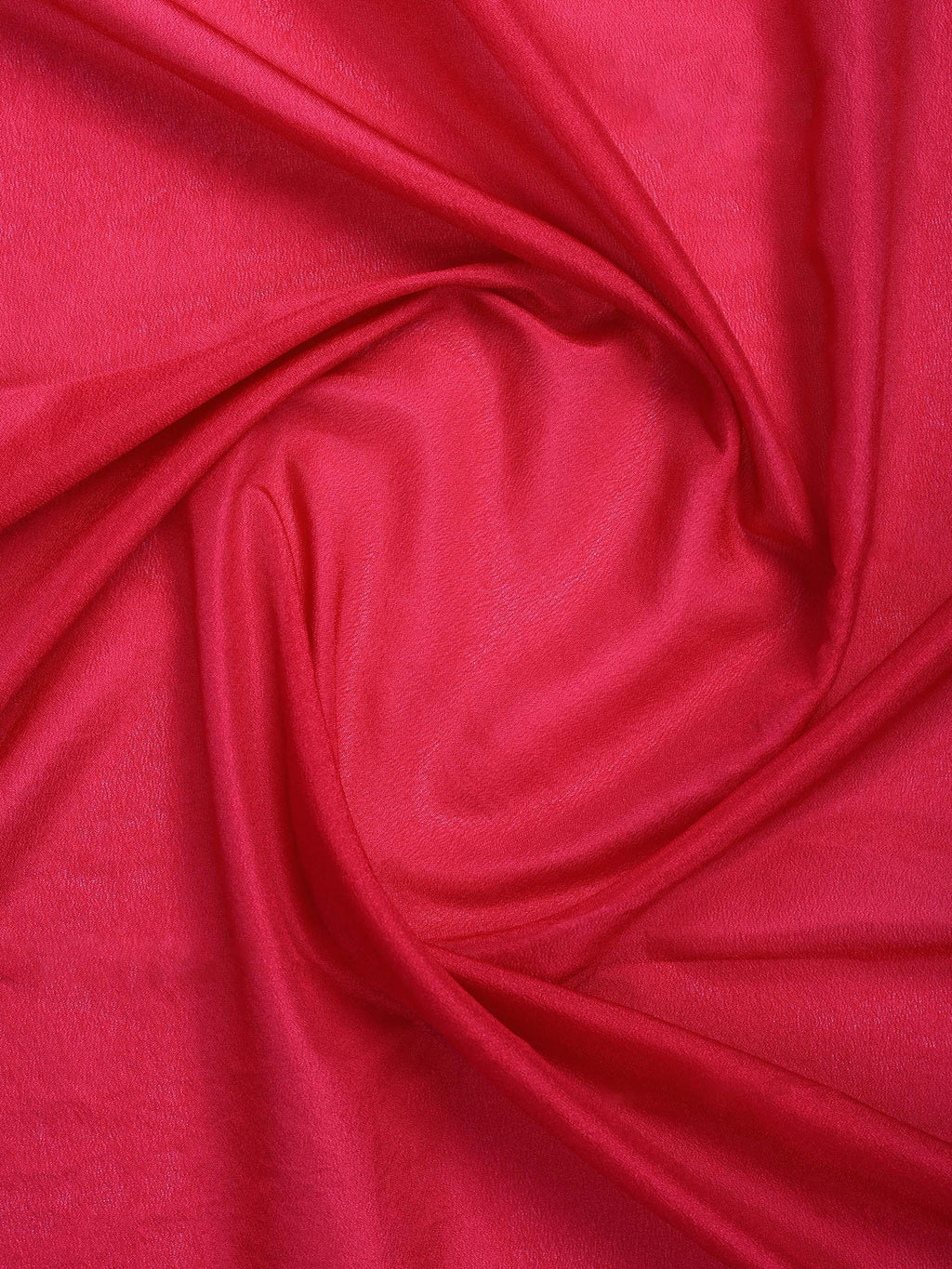 Magenta Zari Work Crepe Saree