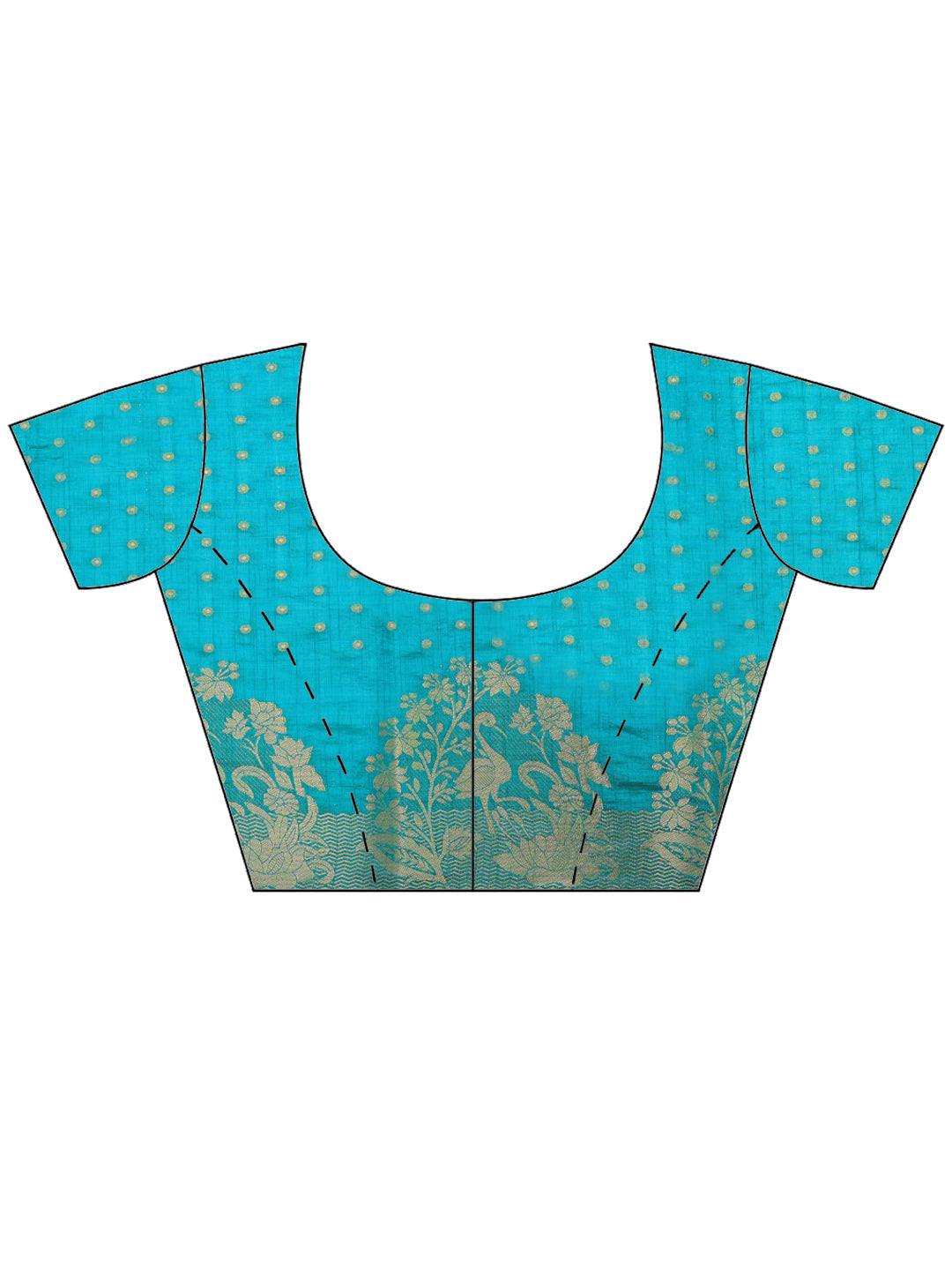 Woven Booti Art Silk Saree