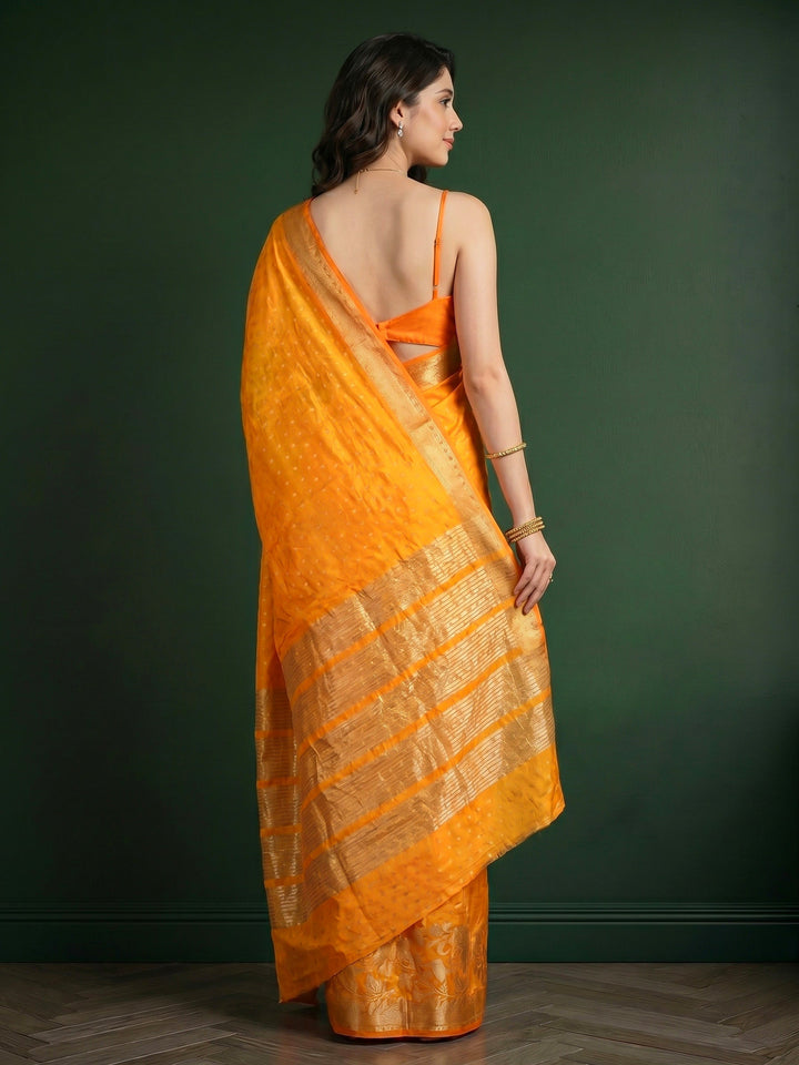 Woven Booti Art Silk Saree