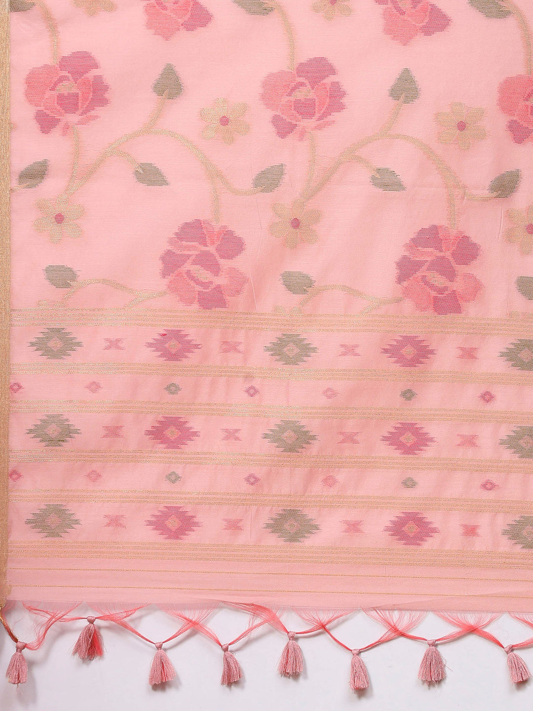 Woven Design Tussar Silk Saree